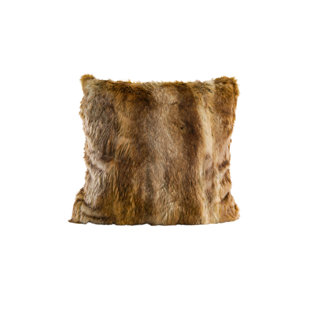 DONNA SALYER'S FABULOUS-FURS Signature Series Faux Fur Pillow Fisher