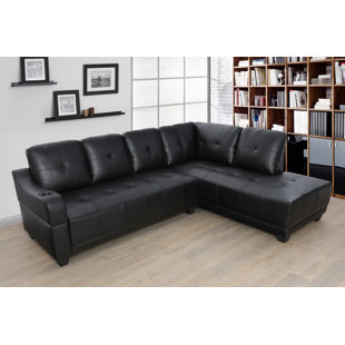 LIFESTYLE FURNITURE Z 2 - Piece Faux Leather Sectional