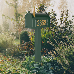 WHITEHALL PRODUCTS Premium Package Post Mounted Mailbox
