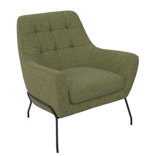 GEORGE OLIVER Leann Upholstered Accent Chair