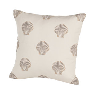 RENNIE & ROSE DESIGN GROUP Coastal Animal Print Reversible Throw Pillow