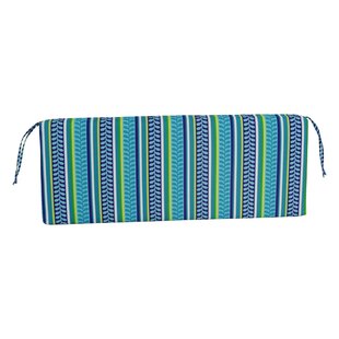 BLAZING NEEDLES Outdoor 3'' Bench Seat Cushion