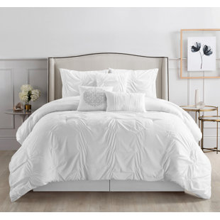 NANSHING AMERICA, INC Tatum Microfiber 7 Piece Comforter Set