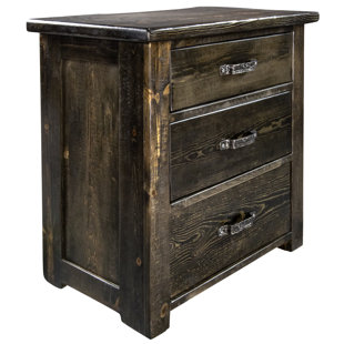 MONTANA WOODWORKS® Big Sky Collection 3 Drawer 33" Solid Wood Chest