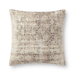 AMBER LEWIS X LOLOI Larkspur Damask Throw Pillow