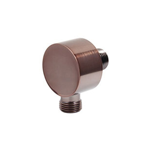 DYCONN Faucet Wall Mount Hand Shower Connector Oil Rubbed Bronze 90 Degree Wall Elbow