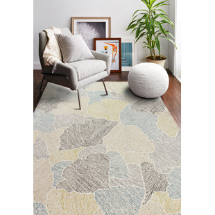 DARYA HOME Wool Red/Gray/Black Rug