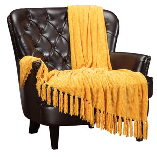 Chanasya Cascade Throw Knitted Throw Blanket
