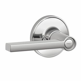 SCHLAGE Solstice Privacy Door Lever with Rosette