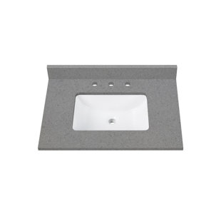 AVANITY 31'' Quartz Single Bathroom Vanity Top with Sink