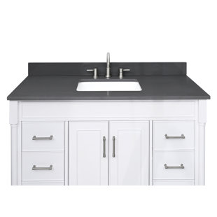 AVANITY 49'' Quartz Single Bathroom Vanity Top with Sink