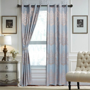 DOLCE MELA Dolce-Mela Cotton Blend Blackout Curtains / Drapes Panel