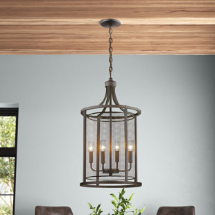 TRENT AUSTIN DESIGN® Bobby 4 - Light Lantern Drum Chandelier