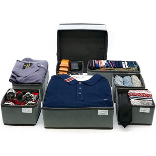 MASTERS & BURRELL Drawer Organiser Closet