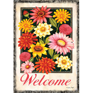 TOLAND HOME GARDEN Polyester 40 x 28 in. House Flag