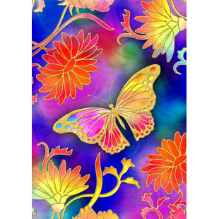 TOLAND HOME GARDEN Polyester 40 x 28 in. House Flag