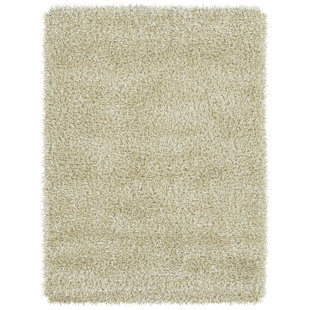 KALEEN Curtsi Shag Ivory Area Rug
