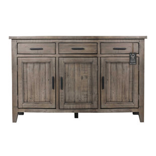 ANDMAKERS Ashford 55'' Solid Wood Sideboard