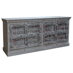 TARAN DESIGNS 89'' Solid Wood Sideboard