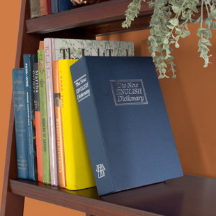 FLEMING SUPPLY Stalwart Book Safe with Key - Hidden Lock Box