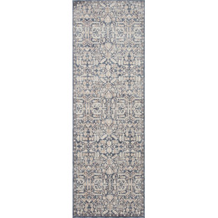 Amber Lewis x Loloi Zuma Blue / Ivory Area Rug