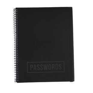 RE-FOCUS THE CREATIVE OFFICE Large Password Keeper Notebook