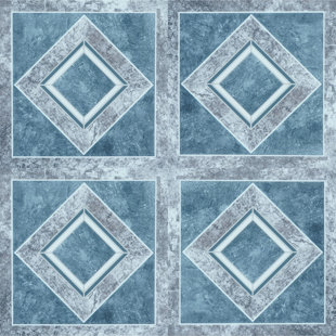 LUCIDA USA BaseCore 12mil x 12" W x 12" L Roman Peel and Stick Vinyl Tile Flooring