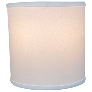 FENCHEL SHADES 9" H x 9" W Drum Lamp Shade - (Spider Attachment)