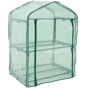 SUNNYDAZE DECOR 26.5" W x 19" D Growing Rack Greenhouse