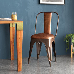 WILLISTON FORGE Jeveon Industrial Chic Side Chair