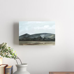 LARK MANOR Farmhouse View I by Emma Scarvey - Wrapped Canvas Painting