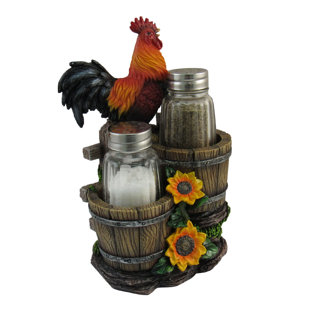 iH casadécor Rooster Salt and Pepper Shaker