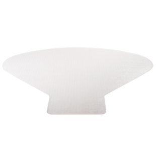 DEFLECT-O CORPORATION deflect-o® SuperMat Studded, Beveled Mats for Medi Medium Pile Carpet Beveled Standard Lip Chair Mat