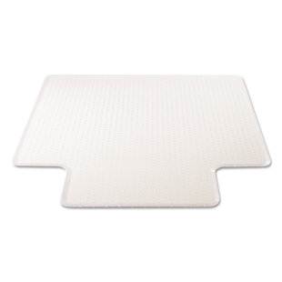 DEFLECT-O CORPORATION deflect-o® ExecuMat High Pile Carpet Beveled Standard Lip Chair Mat