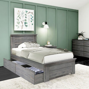 VIV + RAE™ Decimus Solid Wood Platform Storage Bed