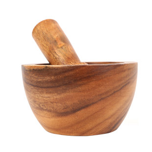 ALPEN HOME Flanagan Wood Pestle And Mortar