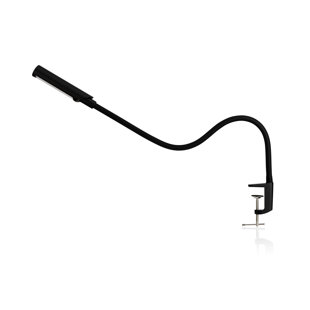 Reliable Corporation UberLight Flex 3200TL Led Task Light, Clamp, Black