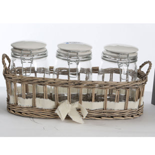 SYMPLE STUFF 3-Piece Storage Jars