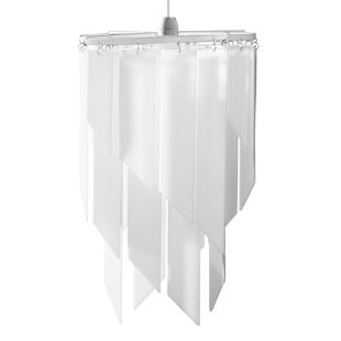 IVY BRONX 28cm Acrylic Drum Pendant Shade