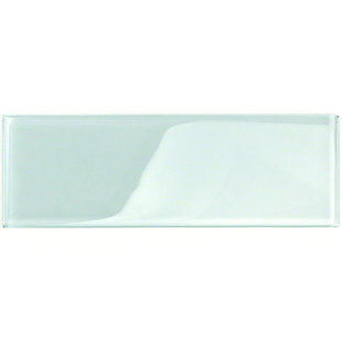 BELLA VIA 3" x 6" Beveled Glass Singular Subway Wall Floor Tile