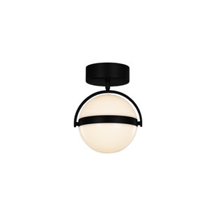 ALORA LIGHTING Globo Acrylic LED Semi Flush Mount