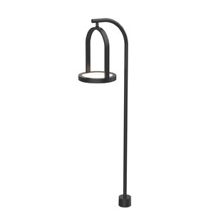 KUZCO LIGHTING Trek Black Low Voltage Integrated LED Metal Pathway Light