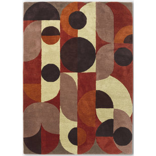 BRINK & CAMPMAN Decor Wool Geometric Rug