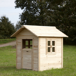 AXI 111cm W x 135cm D Outdoor Hemlock Wood Playhouse