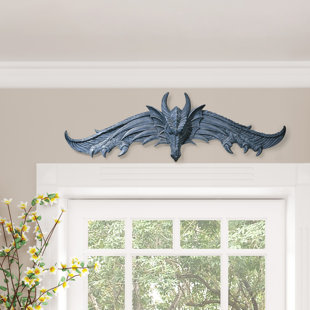 DESIGN TOSCANO Hardwick Dragon Wall Sculpture