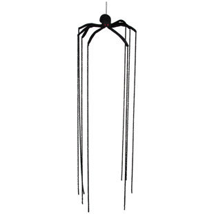 NORTHLIGHT SEASONAL 6' Black Long Legged Spider Halloween Decoration