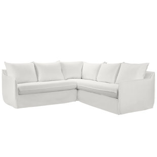 PADMAS PLANTATION Outdoor Santa Monica L Sectional - Canvas Natural