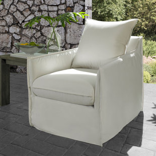 PADMAS PLANTATION Outdoor Santa Monica Swivel Rocking Chair
