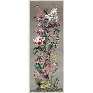 WENDOVER ART GROUP Orchid Chinoiserie " Orchid Chinoiserie 1 " by Lillian August