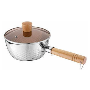 NEAT MARKET Yukihira 2.2 Quarts Stainless Steel Saucepan